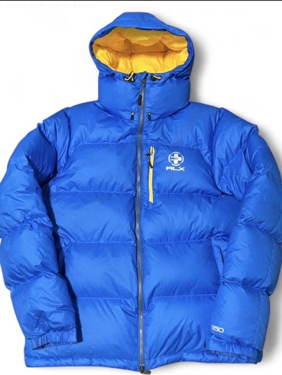 Ralph Lauren RLX Men's Ripstop 650 Down Puffer Ski Jacket Size